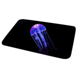 Maxbell Jellyfish Rugs Flannel Carpet Fish Doormat Bathmats P1265CN - Aladdin Shoppers