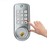 Maxbell Keyless Electronic Keypad Lock Latch Backset Merchanical Push Button Door Lock Key Pad Codes Latches Fits 40-55mm - Aladdin Shoppers
