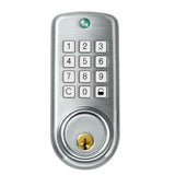 Maxbell Keyless Electronic Keypad Lock Latch Backset Merchanical Push Button Door Lock Key Pad Codes Latches Fits 40-55mm - Aladdin Shoppers