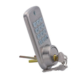 Maxbell Keyless Electronic Keypad Lock Latch Backset Merchanical Push Button Door Lock Key Pad Codes Latches Fits 40-55mm - Aladdin Shoppers