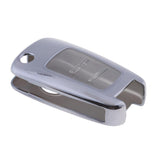 Maxbell Keyless Remote Soft Key Fob Cover Case For Chevrolet Cruze,Malibu silver - Aladdin Shoppers