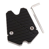 Maxbell Kickstand Enlarge Plate Side Stand Pad for Vespa GTS GTV 300ie Black - Aladdin Shoppers