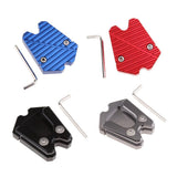 Maxbell Kickstand Enlarge Plate Side Stand Pad for Vespa GTS GTV 300ie Black - Aladdin Shoppers
