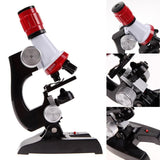 Maxbell Kid Science Kit C2121 Beginner Microscope Kit 100X 400X 1200X Magnification Educational Toy Birthday Gift - Aladdin Shoppers