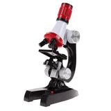 Maxbell Kid Science Kit C2121 Beginner Microscope Kit 100X 400X 1200X Magnification Educational Toy Birthday Gift - Aladdin Shoppers