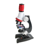 Maxbell Kid Science Kit C2121 Beginner Microscope Kit 100X 400X 1200X Magnification Educational Toy Birthday Gift - Aladdin Shoppers