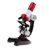 Maxbell Kid Science Kit C2121 Beginner Microscope Kit 100X 400X 1200X Magnification Educational Toy Birthday Gift - Aladdin Shoppers