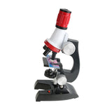 Maxbell Kid Science Kit C2121 Beginner Microscope Kit 100X 400X 1200X Magnification Educational Toy Birthday Gift - Aladdin Shoppers