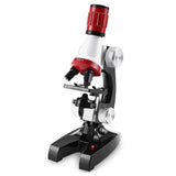 Maxbell Kid Science Kit C2121 Beginner Microscope Kit 100X 400X 1200X Magnification Educational Toy Birthday Gift - Aladdin Shoppers