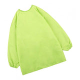 Maxbell Kids Apron Long Sleeve Waterproof Smock for Painting Drawing S/M/L Green S - Aladdin Shoppers