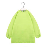 Maxbell Kids Apron Long Sleeve Waterproof Smock for Painting Drawing S/M/L Green S - Aladdin Shoppers