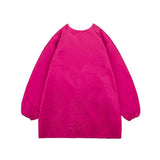 Maxbell Kids Apron Long Sleeve Waterproof Smock for Painting Drawing S/M/L Rose L - Aladdin Shoppers