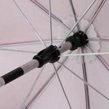 Maxbell Kids Baby Sun Umbrella Parasol Shade Covers for Pram Stroller Buggy Rose red - Aladdin Shoppers