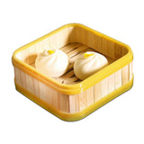 Maxbell Kitchen Bamboo Steamer Basket Asian Food Steamer for Dim Sum Dumpling 8 inch - Aladdin Shoppers