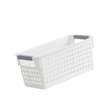 Maxbell Kitchen Bathroom Plastic Storage Basket Sundries Box Narrow 29x13.5x12.5cm - Aladdin Shoppers