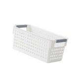 Maxbell Kitchen Bathroom Plastic Storage Basket Sundries Box Narrow 29x13.5x12.5cm - Aladdin Shoppers