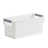 Maxbell Kitchen Bathroom Plastic Storage Basket Sundries Box Narrow 40x20.5x19.5cm - Aladdin Shoppers