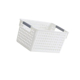 Maxbell Kitchen Bathroom Plastic Storage Basket Sundries Box Wide 27x18x14cm - Aladdin Shoppers