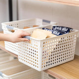 Maxbell Kitchen Bathroom Plastic Storage Basket Sundries Box Wide 27x18x14cm - Aladdin Shoppers