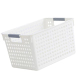 Maxbell Kitchen Bathroom Plastic Storage Basket Sundries Box Wide 31x22x16cm - Aladdin Shoppers