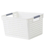 Maxbell Kitchen Bathroom Plastic Storage Basket Sundries Box Wide 36x26x21.5cm