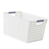 Maxbell Kitchen Bathroom Plastic Storage Basket Sundries Box Wide 36x26x21.5cm - Aladdin Shoppers