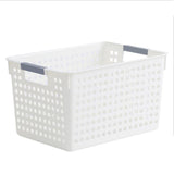 Maxbell Kitchen Bathroom Plastic Storage Basket Sundries Box Wide 36x26x21.5cm - Aladdin Shoppers