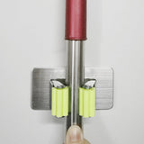 Maxbell Kitchen Clean Tool Rack Mop Brush Broom Organizer Holder Hanger Storage 2 - Aladdin Shoppers