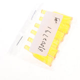 Maxbell Kitchen Mini Drink Wine Juice Bottles for 1:12 Scale Dollhouse Yellow