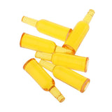 Maxbell Kitchen Mini Drink Wine Juice Bottles for 1:12 Scale Dollhouse Yellow - Aladdin Shoppers