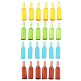Maxbell Kitchen Mini Drink Wine Juice Bottles for 1:12 Scale Dollhouse Yellow - Aladdin Shoppers