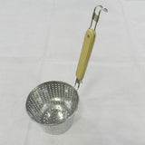 Maxbell Kitchen Noodle Strainer with Hook, Stainless Steel, Deep Fry Basket 14cm - Aladdin Shoppers