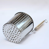 Maxbell Kitchen Noodle Strainer with Hook, Stainless Steel, Deep Fry Basket 14cm - Aladdin Shoppers