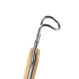 Maxbell Kitchen Noodle Strainer with Hook, Stainless Steel, Deep Fry Basket 14cm - Aladdin Shoppers