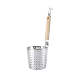 Maxbell Kitchen Noodle Strainer with Hook, Stainless Steel, Deep Fry Basket 14cm - Aladdin Shoppers