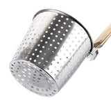 Maxbell Kitchen Noodle Strainer with Hook, Stainless Steel, Deep Fry Basket 14cm - Aladdin Shoppers