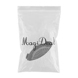Maxbell Kitchen Silicone Food Pan Clip Strainer Pot Drainer Sieve Colander Black - Aladdin Shoppers