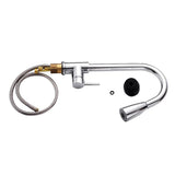 Maxbell Kitchen Sink Faucet Pull Out Sprayer Swivel Spout Copper Mixer Tap Chromed - Aladdin Shoppers