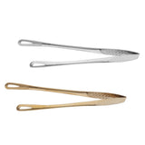 Maxbell Kitchen Stainless Steel BBQ Cooking Grill Tongs 9.5inch Sturdy Utensil - Aladdin Shoppers