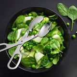 Maxbell Kitchen Stainless Steel Cooking Tong Clamp Food Utensil BBQ Buffet Clip L - Aladdin Shoppers