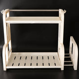 Maxbell Kitchen Utensils Rack Chopping Board Organizer Spice Jar Cruet Holder Beige - Aladdin Shoppers