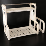 Maxbell Kitchen Utensils Rack Chopping Board Organizer Spice Jar Cruet Holder Beige - Aladdin Shoppers