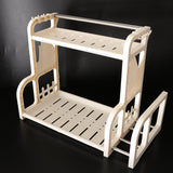 Maxbell Kitchen Utensils Rack Chopping Board Organizer Spice Jar Cruet Holder Beige - Aladdin Shoppers