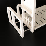 Maxbell Kitchen Utensils Rack Chopping Board Organizer Spice Jar Cruet Holder Beige - Aladdin Shoppers