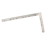 Maxbell L-Square Stainless Steel Ruler for Engineer Carpenter Measure Tools 300mm - Aladdin Shoppers