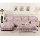 Maxbell Lace sofa cushion chair table cushion Purple Sofa cushion 90X16X160cm - Aladdin Shoppers