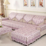 Maxbell Lace sofa cushion chair table cushion Purple Sofa cushion 90X16X160cm - Aladdin Shoppers