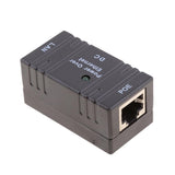Maxbell LAN POE Injector / Splitter 5V~48V Power Supply Module for AP IP Camera IP Phone Black 10M/100Mbps Black - Aladdin Shoppers