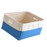 Maxbell Laundry Basket Hamper Clothes Box Toy Organizer Storage Container Blue - Aladdin Shoppers