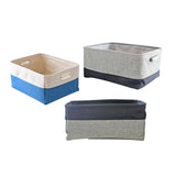 Maxbell Laundry Basket Hamper Clothes Box Toy Organizer Storage Container Blue - Aladdin Shoppers